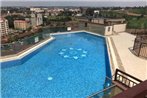 Fully furnished apartment with swimming pool.