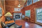True Log Cabin with Hot Tub and Views in Pigeon Forge!