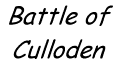 Edinburgh Town Guide, Battle of Culloden, 3K