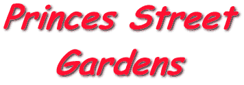 Edinburgh Town Guide, Princes Street Gardens, 5K